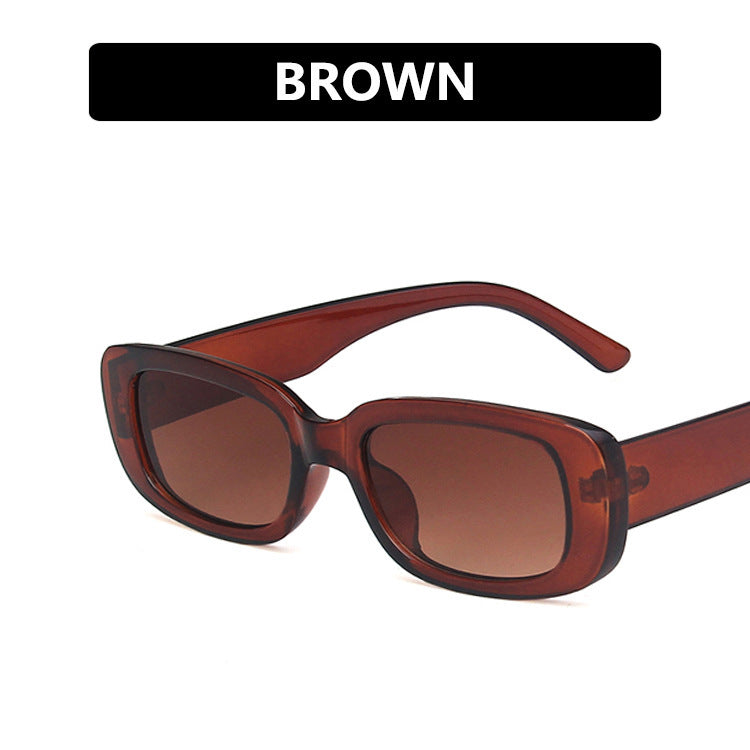 Wholesale PC Small Frame Rectangular Sunglasses
